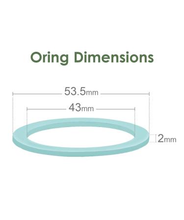 Maymom Bottle Sealing o-Ring 6 ct - Seal and Secure Your Bottles with Ease - Buy Online on GoSupps.com