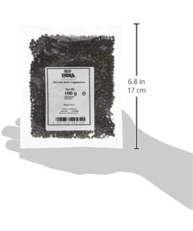 Old India Black Peppercorns 100g - Premium Quality Spice (Pack of 1) - Buy Online on GoSupps.com