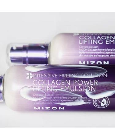 MIZON Collagen Power Lifting Emulsion - High Moisture, Elasticity, Anti-Wrinkle Face Moisturizer (120ml) - Buy Online on GoSupps.com