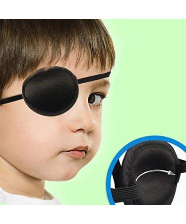 Buy 2 Pieces Elastic Eye Patch Comfortable Adjustable Strabismus Eye Mask for Recovery | International Shipping Available - Buy Online on GoSupps.com