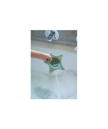 Kindsgut Silicone Shower Aid for Kids | Cute Naval Estate Design | BPA-Free Hair Support | Unisex Pistachio Color - Buy Online on GoSupps.com