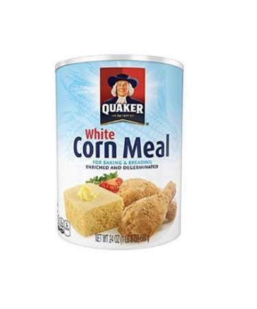 Quaker White Enriched & Degerminated Corn Meal