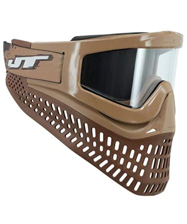 JT Proflex X With Quick Change System and Thermal Lens Paintball Goggle Brown/Terracotta - Buy Online on GoSupps.com