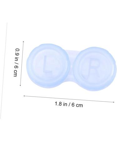 Solustre 10-Pack Contact Lens Case - Portable Plastic Storage & Travel Container - Contact Lens Holder & Care Box for Colored Lenses - Buy Online on GoSupps.com