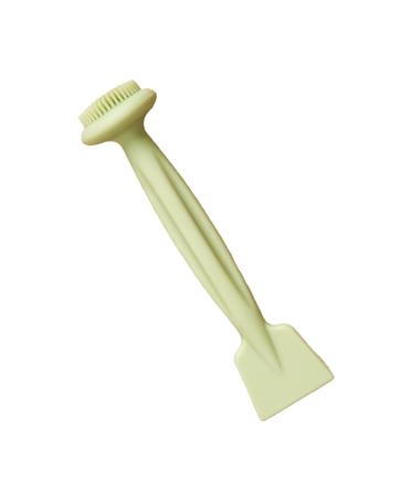 Face Cleaning Brush | Silicone Face Wash Scrubber | Double Head Mud Film Scraper Face Cleaning Brush for Male Makeup Removal