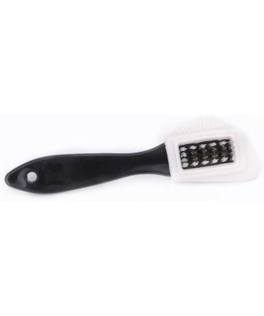 Home Shoes Brushes 3 Side Cleaning Brush for Suede Nubuck Boot Shoes S Shape Shoe Cleaner Tool Bathroom Tool Brush Onecolor - Buy Online on GoSupps.com