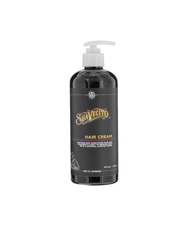 Suavecito Hair Cream 16 oz Pump Bottle Medium Shine All Day Light Hold Grooming Styling