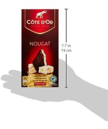  Cote D'Or Cote D'Or Noir Nougat Filled 130 g - Pack of 4 - Buy Online on GoSupps.com