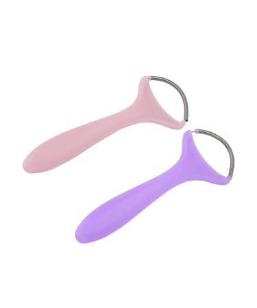 EMUKOEP 2 Morceaux de D m nagement de Cheveux en Plumes et de Coiffure Visage Portable Visage pilier L vre Sup rieure Menton Joues