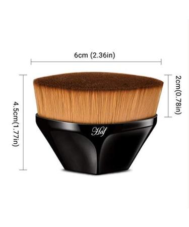Buy Haf Makeup Brush - Diamond Shaped Liquid & Powder Foundation Brush | Flawless Synthetic Fiber Bristles - International Shipping - Buy Online on GoSupps.com