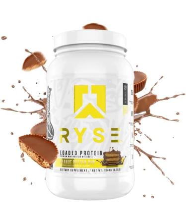 Ryse Core Series Loaded Protein | 25 Grams of Protein Per Serving | Whey Isolate & Whey Concentrate Protein Powder with Added MCTs & Fibre | 2LB 27 Servings (Chocolate Peanut Butter Cup) - Buy Online on GoSupps.com