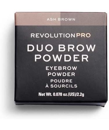 Makeup Revolution - Duo Brow Powder - Ash Brown Bi-color - Buy Online on GoSupps.com