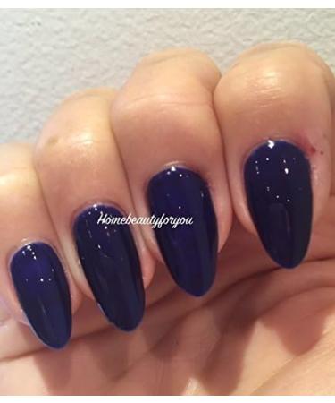 Bluesky One Step Neon BLUE Midnight Navy Blue Nail Gel Polish UV LED Soak Off OS272 10ml - Buy Online on GoSupps.com