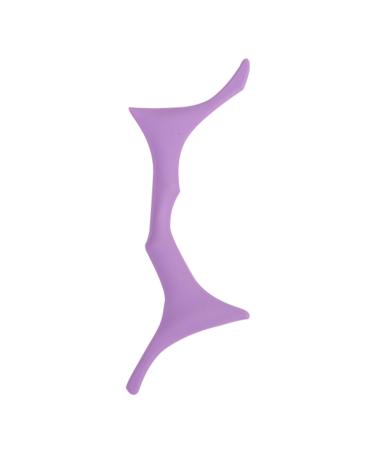 MCAORI 6 in 1 Silicone Eyeliner Makeup Stencils Wing Tips Reusable Washable Aid Eyebrow Pencil Quick Stencil for Shape Eyebrows
