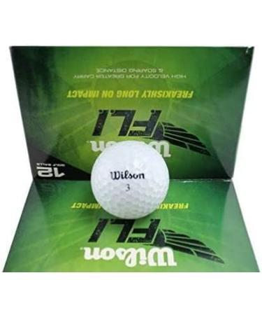 Wilson Staff F.L.I. Golf Balls (12 Pack) - White - Buy Online on GoSupps.com