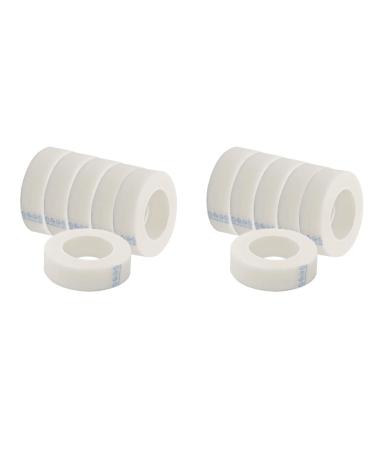 FRCOLOR 12 Rolls Lash Extension Tape Eyelash Tape and Eye Pads Fabric Lash Tape Eyelash Tape for Extensions False Eyelash Tape Tape Colored Duct Tape Sensitive White Tape Holder