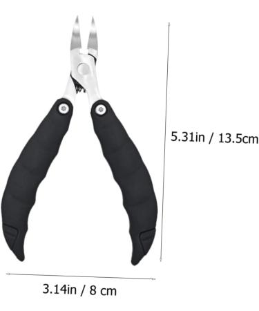 Housoutil 1pc Folding Hawk Mouth Pliers Nursing Fingernail Clipper Ingrown Toenail Practical Nail Clipper Useful Nail Clipper Fingernail Toenail Clipper Stainless Steel - Buy Online on GoSupps.com