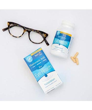 Hyalogic Hylavision Hyaluronic Acid 120 Capsules - Hydration & Joint Support - Buy Online on GoSupps.com