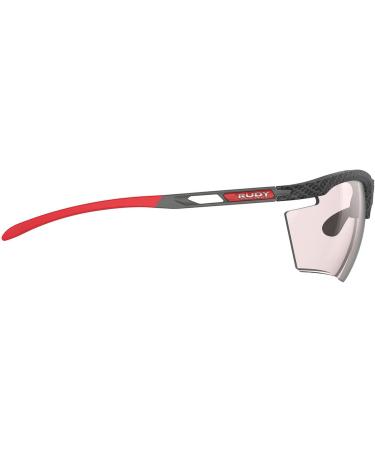 Rudy Project Magnus Glasses Black/Red | Premium Sport Sunglasses for Enhanced Performance | Shop Internationally - Buy Online on GoSupps.com