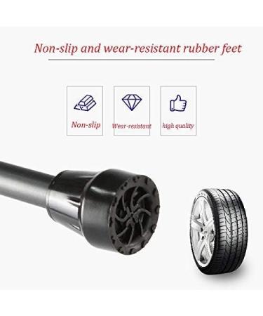 Ultralight Aluminum Assistance Adult Forearm Crutch 10 Row Adjustable Flexible Crutch with Comfortable Grip Unisex Non-Slip One (One) () Selfless dedication - Buy Online on GoSupps.com