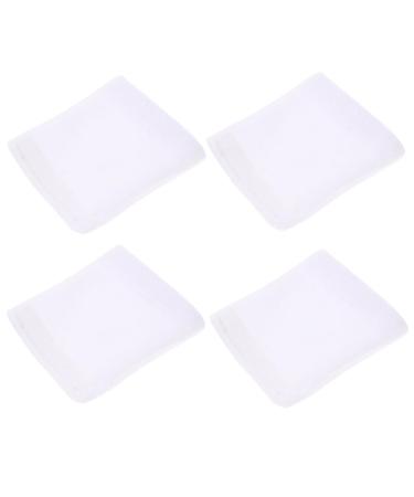 Lurrose cotton mask 6st mask glasses ear pads ear cushion pillow for oxygen hoses mask earlick oxygen-nasal cushions hearing protection hanging ears nasal pads polyester white white 5.5x5.5cm