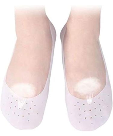 Pedimend Full Length Silicone Gel Breathable Moisturizing Foot Socks | for Dry/Cracked Skin | Remove Calluses Corns | Prevent Plantar Fasciitis & Metatarsalgia (Large) - Buy Online on GoSupps.com