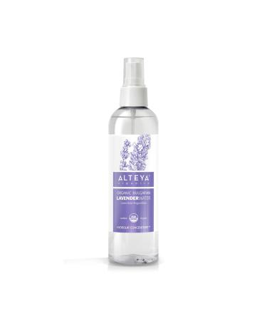 Alteya Organics Lavender Water USDA Certified Organic Facial Toner 8.5 Fl Oz/250mLPure Bulgarian Lavandula Angustifolia Flower Water Award-Winning Moisturizer BPA-Free Spray Bottle