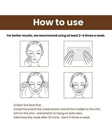 Bloskin Lift Mask Bloskin Lift Face Mask V Line Lifting Mask Double Chin Reducer V Line Shaping Face Masks Bloskin Lifting Face Mask for Lifting and Firming The Face (10pcs) - Buy Online on GoSupps.com