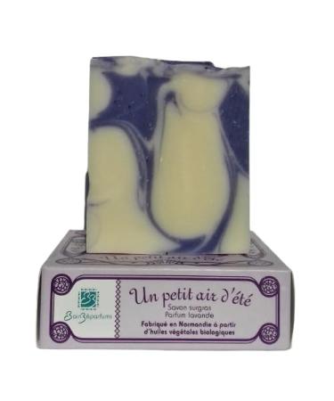 BAINZ PARFUMS Natural soap surgras with lavandin Un petit air d' t 100g