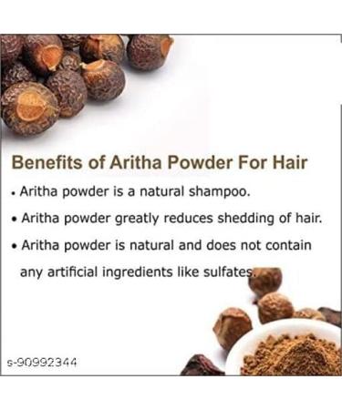 SEP NANNA MUNNA OVERSEAS Natural Aritha Powder for Hair (Reetha/Soapnut Powder) Natural Organic Herbs Hair Strengthening Shine Conditioning Pack of 2 (200 gm) - Buy Online on GoSupps.com