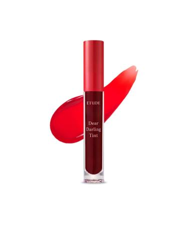 Long-Lasting Water Gel Lip Tint #RD301 Real Red | Juicy Vivid Color with Moisturizing Finish | Fruity Extracts for All Skin Types | Bright Red Lip Stain | K-Beauty Lip Tint