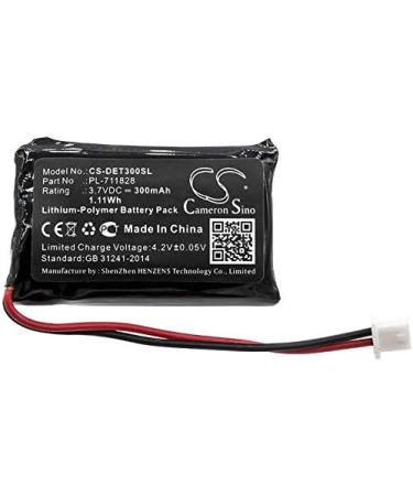 Buy 3.7V 300mAh Battery Replacement for ET-300-L ET-302-L EZ-900 PE-903 Receivers BP-504 PL-711828N BP37TR BL-100 - Global Shipping Available - Buy Online on GoSupps.com