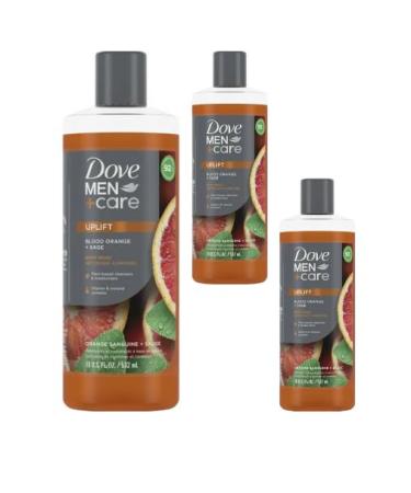 The Perfect Men+Care Plant-Based Cleansing for Your Hair Body Face & Shaving + King Combo QR Code (Showergel Uplifting(3 Count)) Showergel Uplifting( 3 Count)
