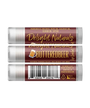 Butteredbeer Lip Balm Set of Four - Nourishing Hydrating & Unique Flavor | International Shipping Available - Buy Online on GoSupps.com