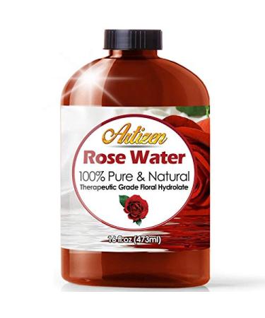 Artizen - Pure Rosewater Essential Oil (Bulk 16oz) Moroccan Therapeutic Grade for Aromatherapy Undiluted
