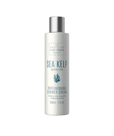 Scottish Fine Soaps - Marine Spa Sea Kelp Replenishing Shower Cream - Enriched With Soya Oil and Vitamin E - For Healthy and Rehydrated Skin - Vegan Friendly - 200ml