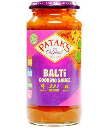 Pataks Indian sauces and pastes Balti Curry Sauce 2 x 450g