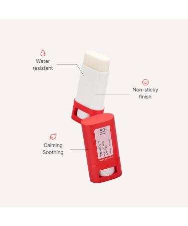 THANKYOU FARMER Sun Project Silky Calming Sun Stick SPF50+ PA++++ - Buy Online on GoSupps.com