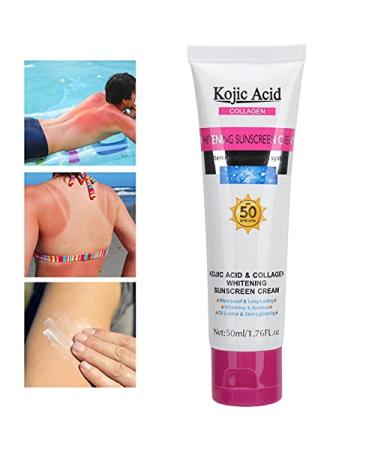 50ml Waterproof Sweatproof Sunscreen for Face | Broad-Spectrum SPF 50 UVA/UVB Protection - Buy Online on GoSupps.com