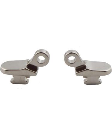 100 Pieces 1.5x4 mm Plastic Eyeglass Hinges | 4 mm Wide Single Hinges for Eyeglass Repair - Durable Spare Parts for Glasses - Buy Online on GoSupps.com