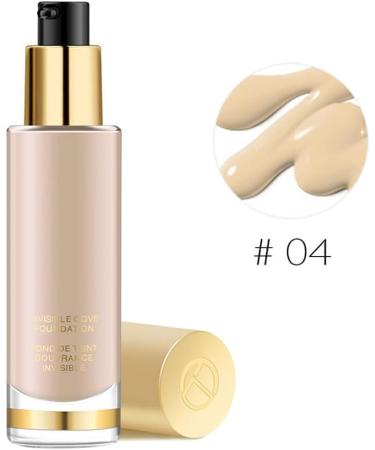 twcrvil 30ml Face Foundation Oil Control Full Coverage Concealer Moisturizer Waterproof Brightening Whitening Portable Makeup Type 4 - Buy Online on GoSupps.com