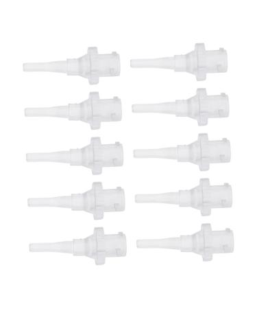 Beavorty 10pcs Ear Cleaner Nozzle Disposable Replacement Tips Material Tools Easy to Use Store