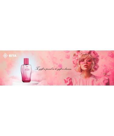 RIY./A PINK PEARL For Women Eau De Parfum Spray Citrus Rose 100 ML Long Lasting Fragrance/Fashion Fragrance/Pretty Pink/Love yourself - Buy Online on GoSupps.com