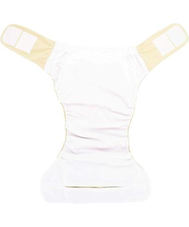 Adult Cloth Diaper - Reusable Washable Adjustable Nappy - Yellow - Buy Online on GoSupps.com