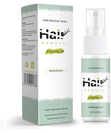 30ml Hair Removal Spray Mild Legs Arms Gentle Hair Remover Spray 8 Minutes Hair Off Spray