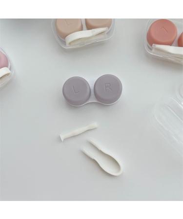 Buy TSLRSA 6-Piece Portable Contact Lens Container Set | Travel & Home Use | Mini Lens Cases with L & R Caps | Tweezers | 6 Colors Available - Buy Online on GoSupps.com