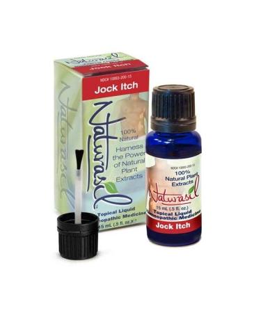 Naturasil All-Natural Treatment for Jock Itch, 15 ml, 0.5 Ounce