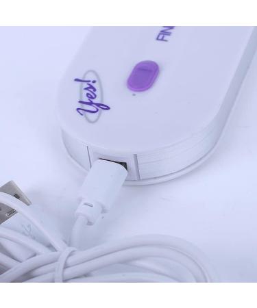 Rechargeable Laser Hair Removal Epilator for Women - Pain-Free, Instant Results with Sensor-Light Technology - White Medium Box - Buy Online on GoSupps.com