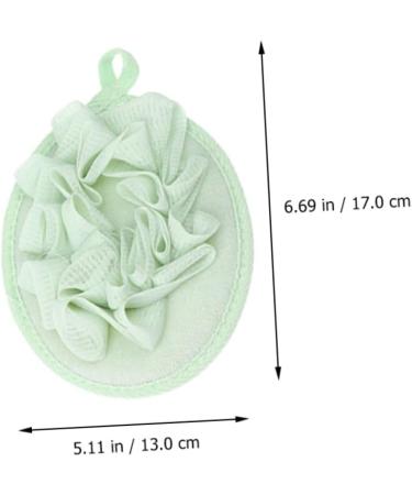 NOLITOY 4pcs Pure Flower Bath Ball Shower Sponges | Premium Mesh Loofah for Luxurious Bathing | Soft & Effective Bubble Maker Spa Experience - Buy Online on GoSupps.com