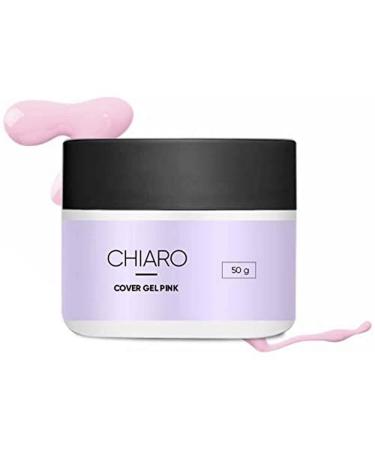 Mistero Milano Chiaro - UV LED Gel Builder for nail extensions - Gel Nails - Nail Design - Color gel for Gelnails - Top Coat Gel UV - Acid Formula - Self -leveling - Rosa - 50 g Pink 50 ml (1 Pack)